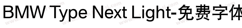 BMW Type Next Light字体转换